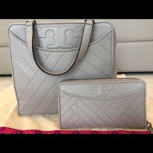 Tory Burch Alexa Satchel and Wallet